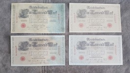 Reprint on paper with W/M the RAREST EDITIONS. Germany 1000 Marks. FREE ... - $34.00