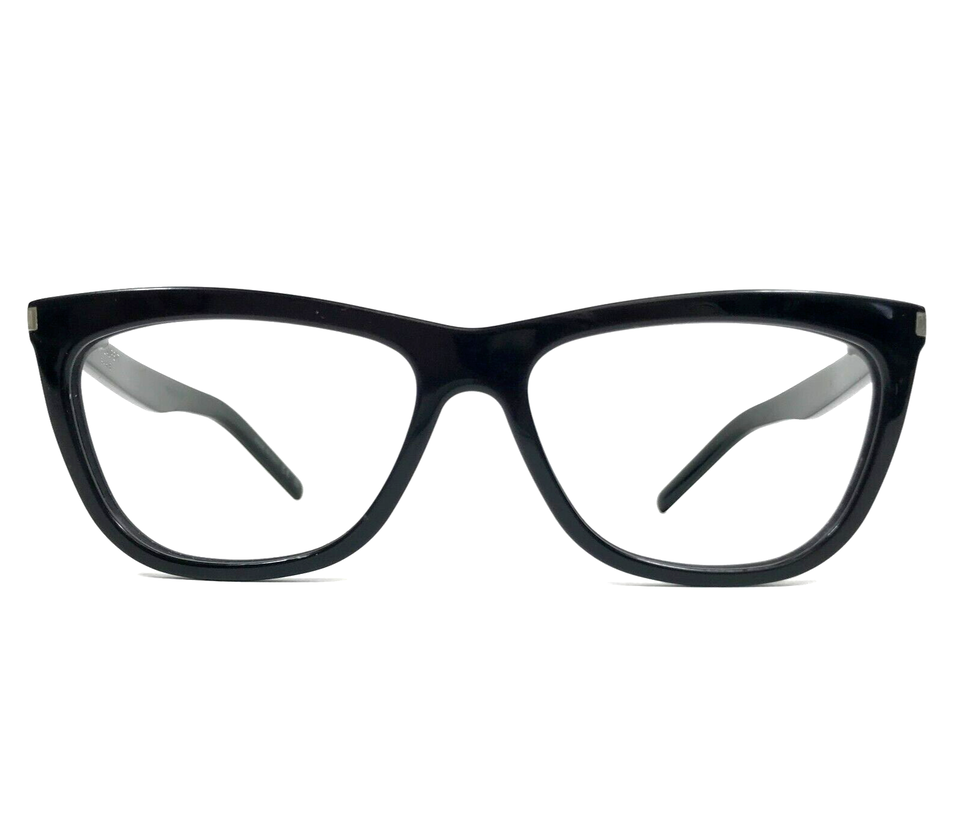 Saint Laurent Eyeglasses Frames SL517 001 Black Cat Eye Full Rim 57-16-145 - $168.29