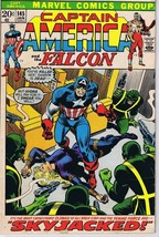 Captain America and Falcon #145 ORIGINAL Vintage 1972 Marvel Comics  - £23.73 GBP