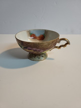 Vintage Lefton hand painted Fruit Cup reticulated trim - $8.99