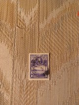 Sierra Leone Cancelled Postage Stamp Vintage VTG 1d Purple - £6.32 GBP