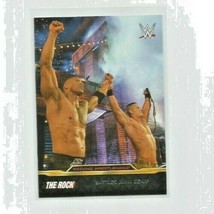 The Rock Battles John Cena 2015 Topps Wwe Rocking Wrestlemania Insert Card #8 - £4.00 GBP