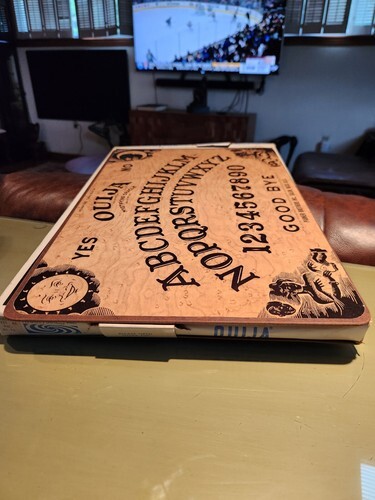 Vintage 1960's Ouija Board Mystifying Oracle Game William Fuld Parker Bros Salem Item image 15