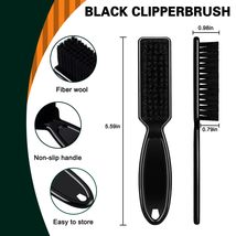 NICEMOVIC 10 Pcs Barber Clipper Cleaning Brush, Barber Accessories Cleaning Supp - £8.87 GBP