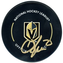 Chandler Stephenson Autographed Vegas Golden Knights Official Game Hockey Puck - £60.16 GBP