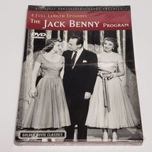 The Jack Benny Program DVD 4 Episodes Golden Movie Classics New Sealed  - £7.00 GBP