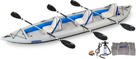 Sea Eagle 465ft Fast Track Deluxe Package Inflatable Kayak for 3 People - £1,114.26 GBP