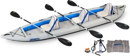 Sea Eagle 465ft Fast Track Deluxe Package Inflatable Kayak for 3 People - £1,108.66 GBP