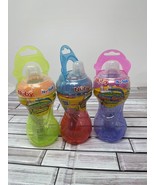 Nuby Step 2 Sippy Cup No Spill 10 oz BPA Free 6+Month Baby Infant (3 Pack) - $336.77 MXN
