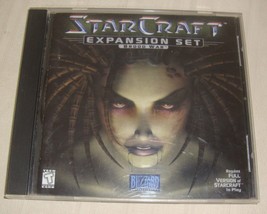 StarCraft Expansion Set: Brood War, Jewel Case, Game, And Case Insert v1.04 - $9.89