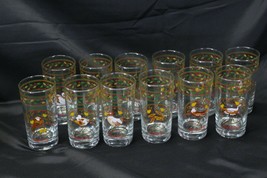 12 Days of Christmas Glasses Tumblers Plus 2 Lot of 14 - £28.50 GBP