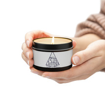 Custom Tin Candles with Natural Coconut Soy Wax, Choose from 5 Aromas and 3 Tin  - £11.58 GBP+