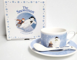 The Snowman Cup and Saucer with spoon 2005 Old Rare Goods - £66.17 GBP