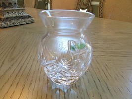 GALWAY IRISH CRYSTAL 4&quot; BUD VASE ETCHED HAPPY MOTHERS DAY  - $446.87 MXN