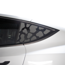 Fits Tesla Model Y Rear Quarter Window Leopard Cheetah Cow Vinyl Decal Stickers - £27.37 GBP
