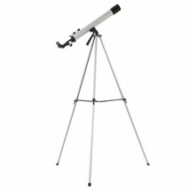 60mm Refractive Telescope Tripod Stars Refractor 50x 100x Lenses Space S... - $58.99