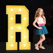 Foaky 3FT Marquee Light Up Letter R Party Decor Foam Board Kit - $382.05 Foaky 3FT Marquee Light Up Letter R Party Decor Foam Board Kit - $382.05 MXN