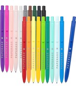 Paperage Gel Pen With Extra Fine Retractable Point (0.15 Mm), 20, Crafts. - £18.05 GBP