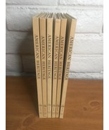 Complete Set American Heritage Hardbound Magazines Vol. 8 Number 1-6 195... - £57.24 GBP