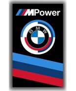 BMW M Power Racing Indoor Outdoor Banner Flag 3x5ft Fan  - €15,35 EUR