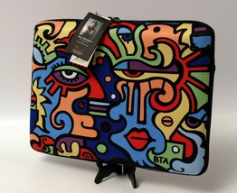 15 Inch Laptop Case Enesco Billy The Artist Collection Neoprene  Zipper Close - £12.96 GBP