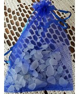 40+ Pieces ~ Genuine Lake Erie Beach Glass ~ Surf Tumbled ~ Frosted Colo... - $22.44