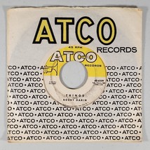 Bobby Daein Things/Jailer Bring Me The Water 1962 ATCO 45 Vinyl Record - £6.34 GBP
