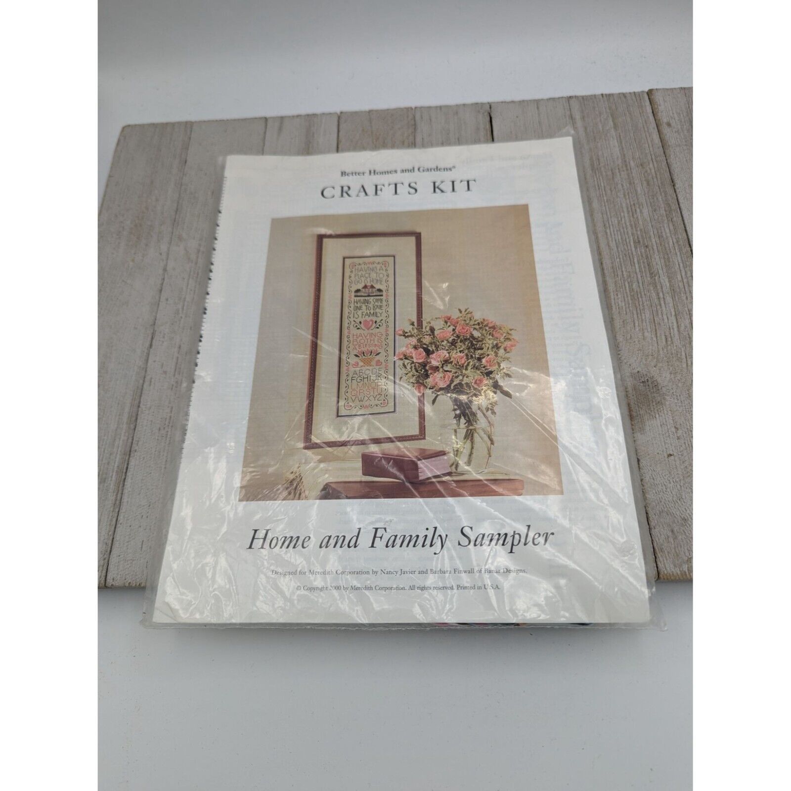 Better Homes and Garden Cross Stitch Kit Home and Family Sampler - £11.74 GBP