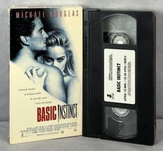 Basic Instinct VHS 1992 Michael Douglas, Play Tested ￼ - £4.12 GBP