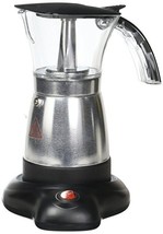 BRAND NEW Brentwood TS-118S Electric Moka Pot Espresso Machine, 6-Cups - £59.46 GBP