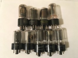 6W4 6W4GT Nine (9) US-Made Rectifier Tubes / Vacuum Tubes / Valves - $9.50