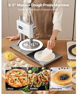 Tortilla Press, 10 Inch Cast Iron Tortilla and Roti Maker, Heavy Duty To... - $50.16