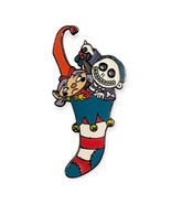 Nightmare Before Christmas Disney Pin: Barrel and Elf in Stocking  - £27.57 GBP