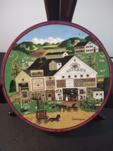 Charles Wysocki Plate Antiques Peppercricket Farms Grove Limited Ed. 1993  - £11.79 GBP