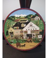 Charles Wysocki Plate Antiques Peppercricket Farms Grove Limited Ed. 1993  - £11.78 GBP