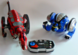 Blue Kodar Mechatar Alpha RC Robot Monster W/Remote &amp; Blazor Works! - $29.39