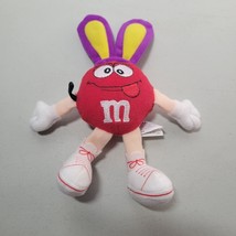 M&amp;Ms Bunny Plush With Purple And Yellow Bunny Ears 2003 7&quot; - $10.00