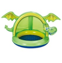 Summer Waves Dragon Shade Pool Toddler Inflatable Summer Toy NEW FREE Sh... - $33.40