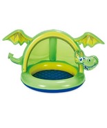 Summer Waves Dragon Shade Pool Toddler Inflatable Summer Toy NEW FREE Sh... - $33.40