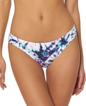 Jessica Simpson Womens Tie-Dyed Hipster Bikini Bottoms, Large, Mist - £33.49 GBP