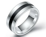  quality men epoxy titanium stainless ring lover couple rings for women men silver thumb155 crop