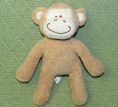 Blankets Beyond Monkey Plush 8" Tan Cream Baby Toy Stuffed Animal Lovey Chimp - $18.90