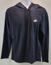 D) Nike Men Black Pullover Cotton Hoodie Sweatshirt Large - $11.87
