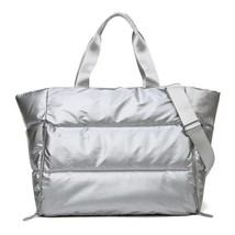 Winter Large Capacity Shoulder Bag for Women Waterproof Nylon Bags Space Pad Cot - £63.79 GBP