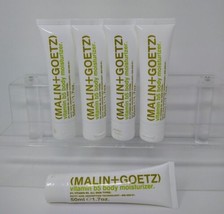 5 Malin+Goetz Vitamin b5 Body Moisturizer 1.7oz 50ml Travel Size  - £10.19 GBP