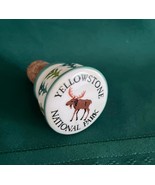 Yellowstone National Park Ceramic &amp; Cork Bottle Stopper - $313.52 MXN