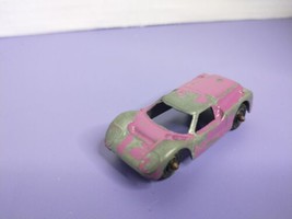 Tootsie Toy Purple Ford GT Car 1:64 Vintage Metal - Rare w/ Major Paint ... - $5.63