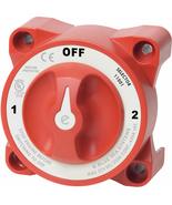 Blue Sea Systems 5510E e-Series Dual Circuit Battery Switch, Red - £70.73 GBP