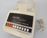 Vintage Galaxie Osterizer 10 Speed Blender Model 869-18R REPLACEMENT BAS... - $19.79