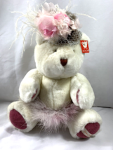 Vintage BearLand 1980s Retired Jointed Plush Teddy Bear Forest T. Bear 1988 14&quot; - £27.72 GBP